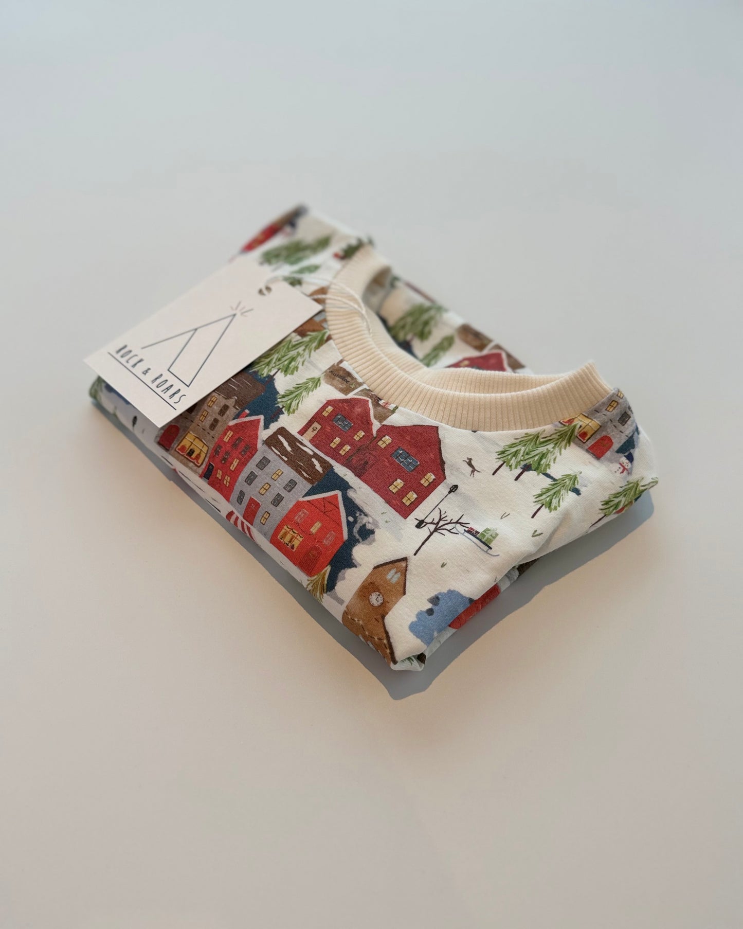 Christmas Starry Nights Long-Sleeved Top