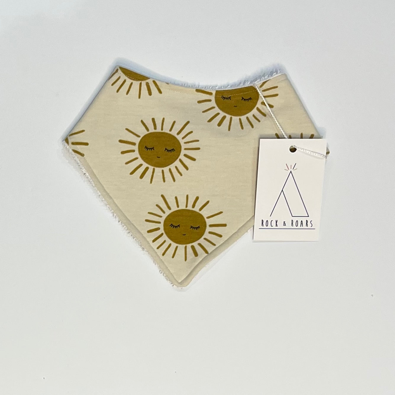 Here Comes the Sun Bandana Dribble Bib