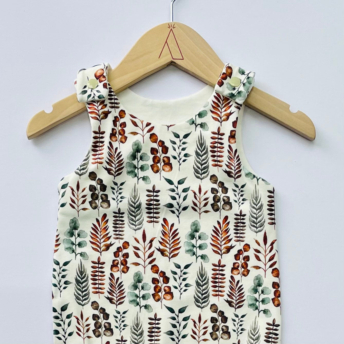 Falling Leaves Full-Length Harem Romper