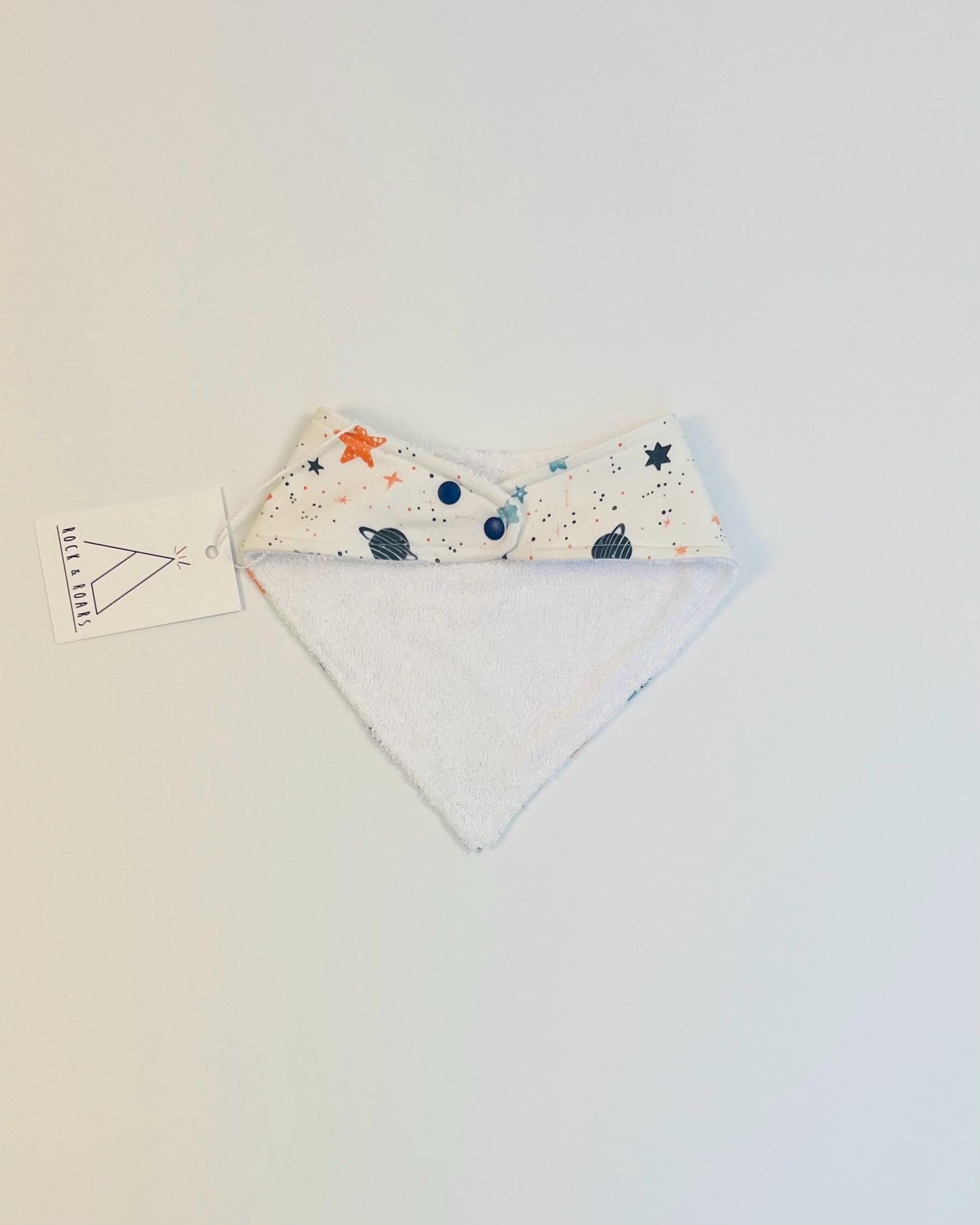 Outer Space Bandana Dribble Bib