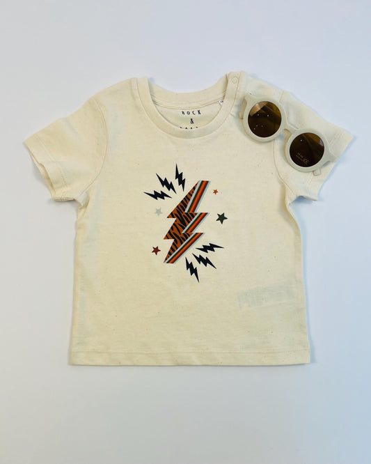 Lightning Bolt Printed T-Shirt