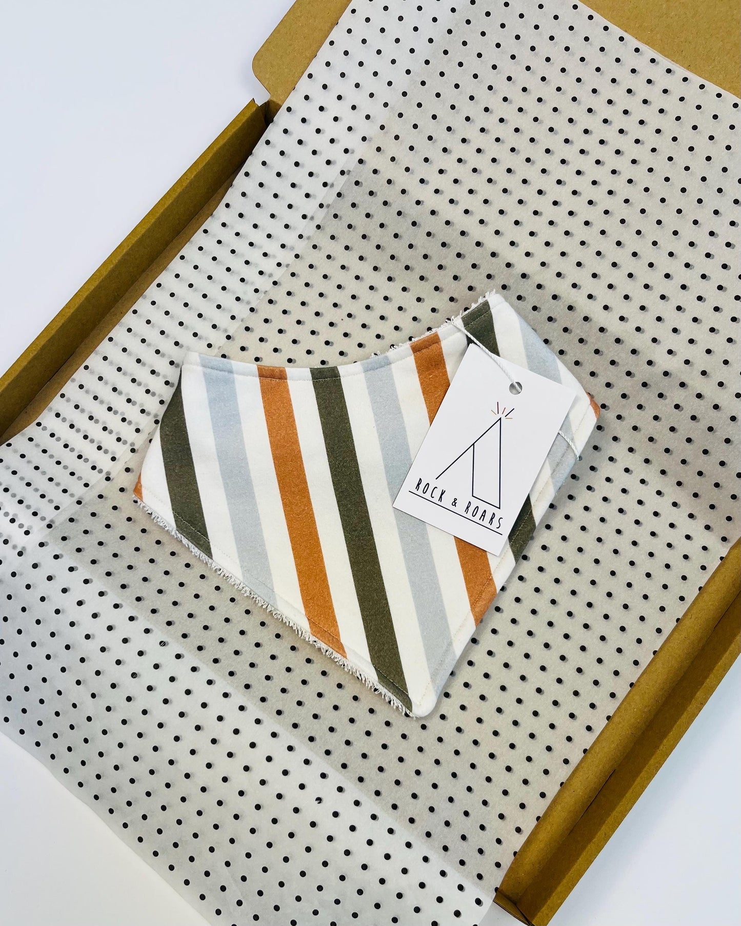 Stripes Bandana Dribble Bib