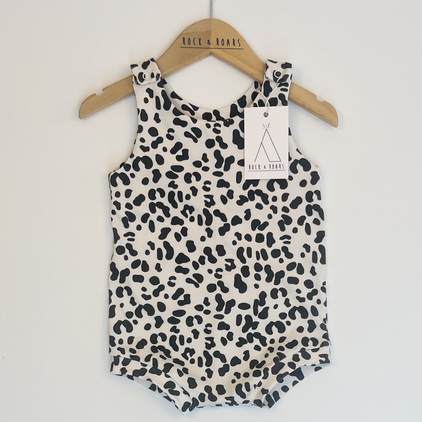 Dalmatian Short Romper