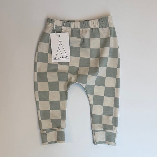 Sage Checkerboard Leggings