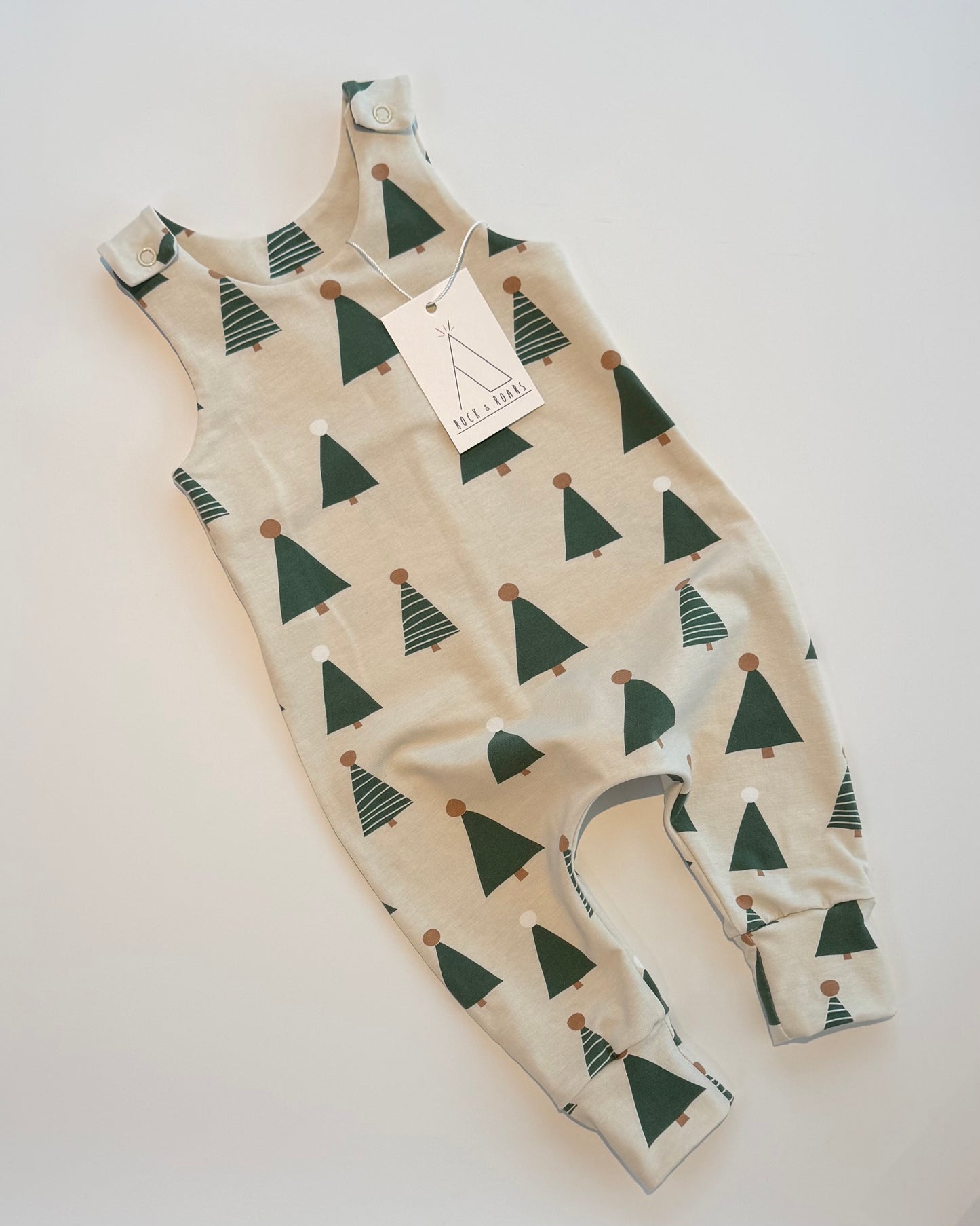 Oh Christmas Tree Full-Length Harem Romper