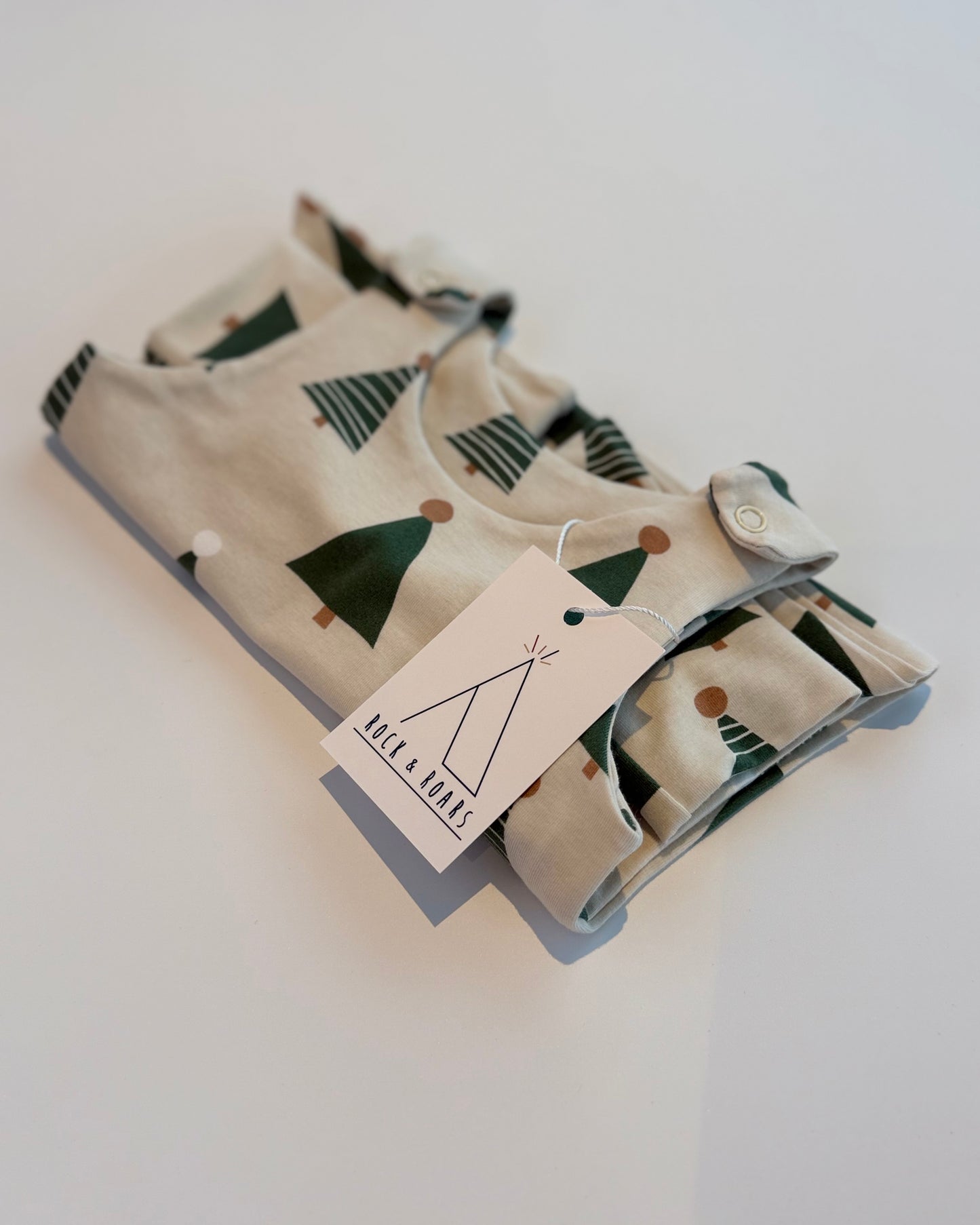 Oh Christmas Tree Full-Length Harem Romper