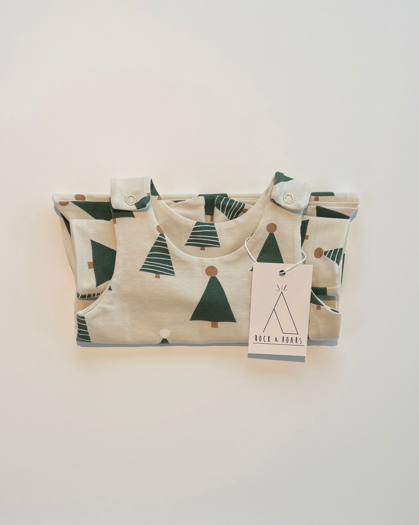 Oh Christmas Tree Full-Length Harem Romper