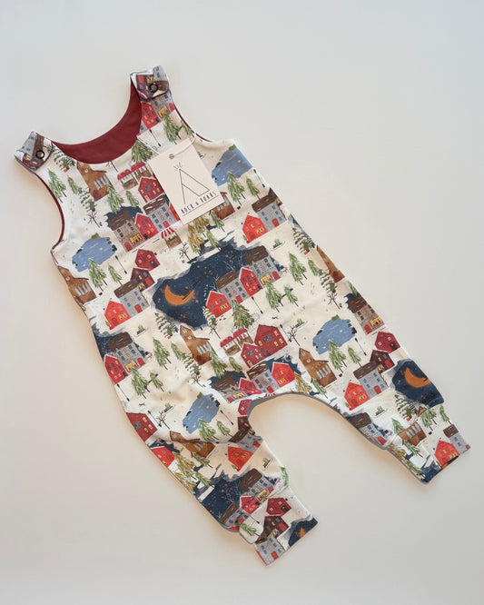 Christmas Starry Nights Full-Length Harem Romper