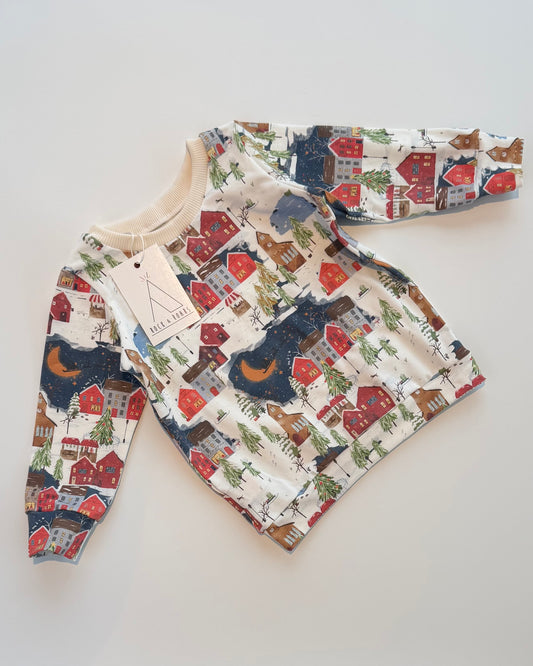 Christmas Starry Nights Long-Sleeved Top