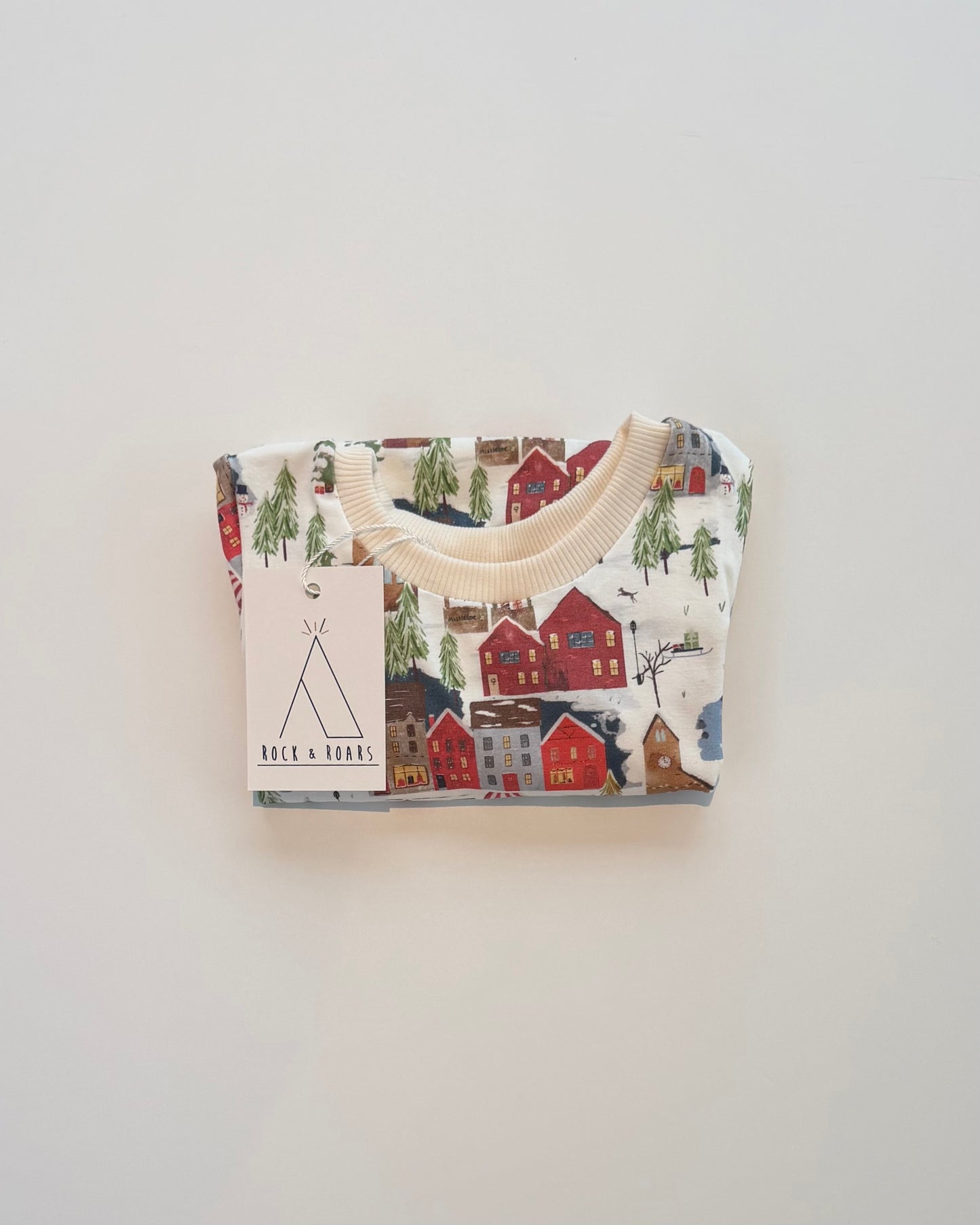 Christmas Starry Nights Long-Sleeved Top