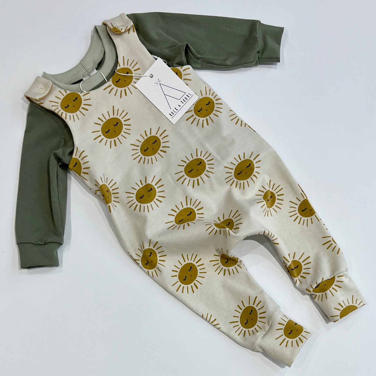 Here Comes the Sun Full-Length Harem Romper