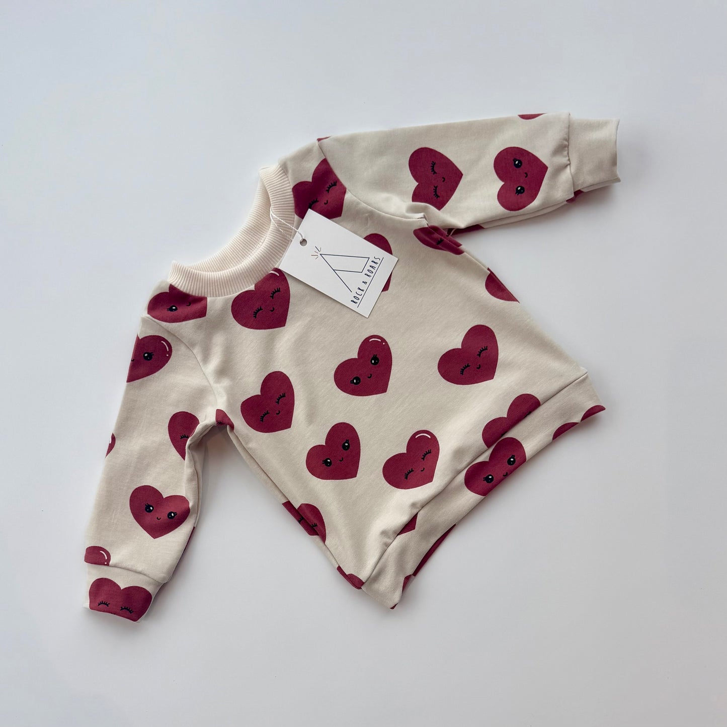 Happy Hearts Long-Sleeved Top