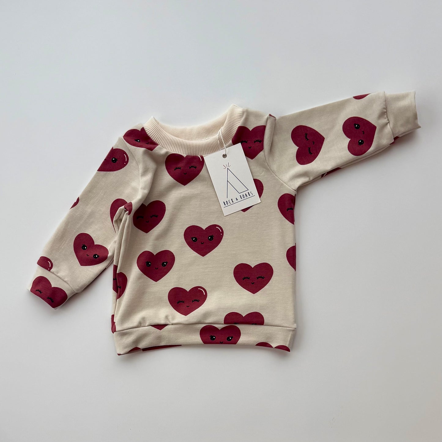 Happy Hearts Long-Sleeved Top