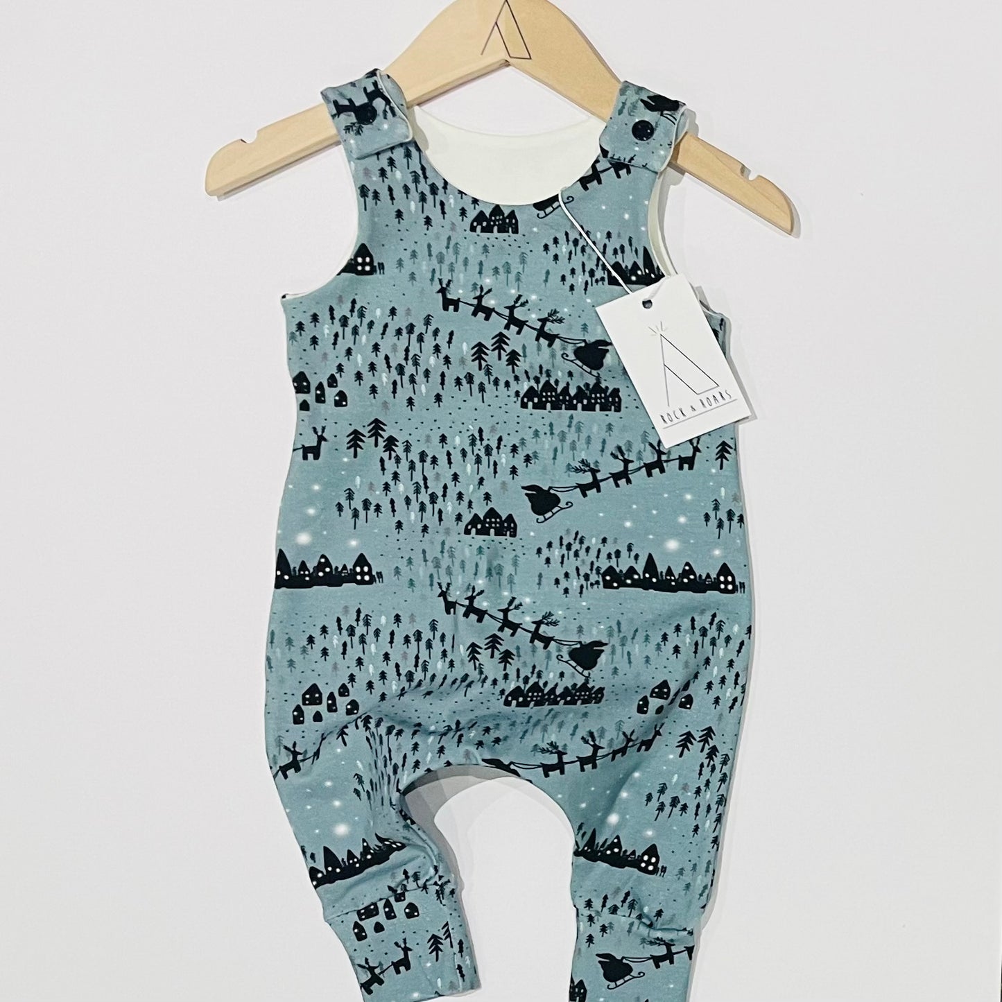 Pre-Made, Sleigh Ride Romper