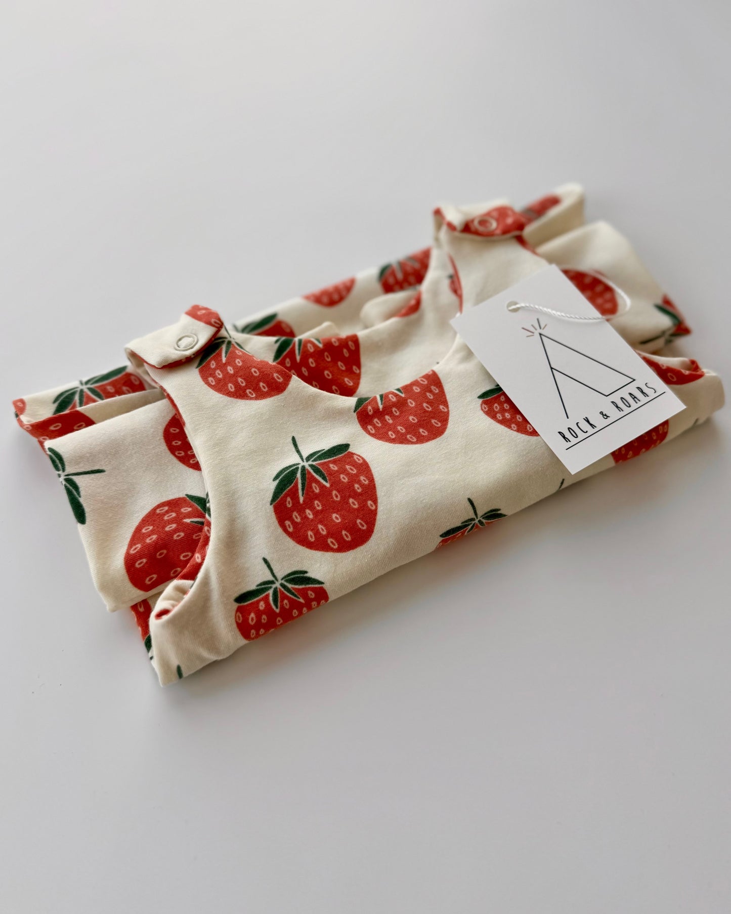 Strawberry Full-Length Harem Romper