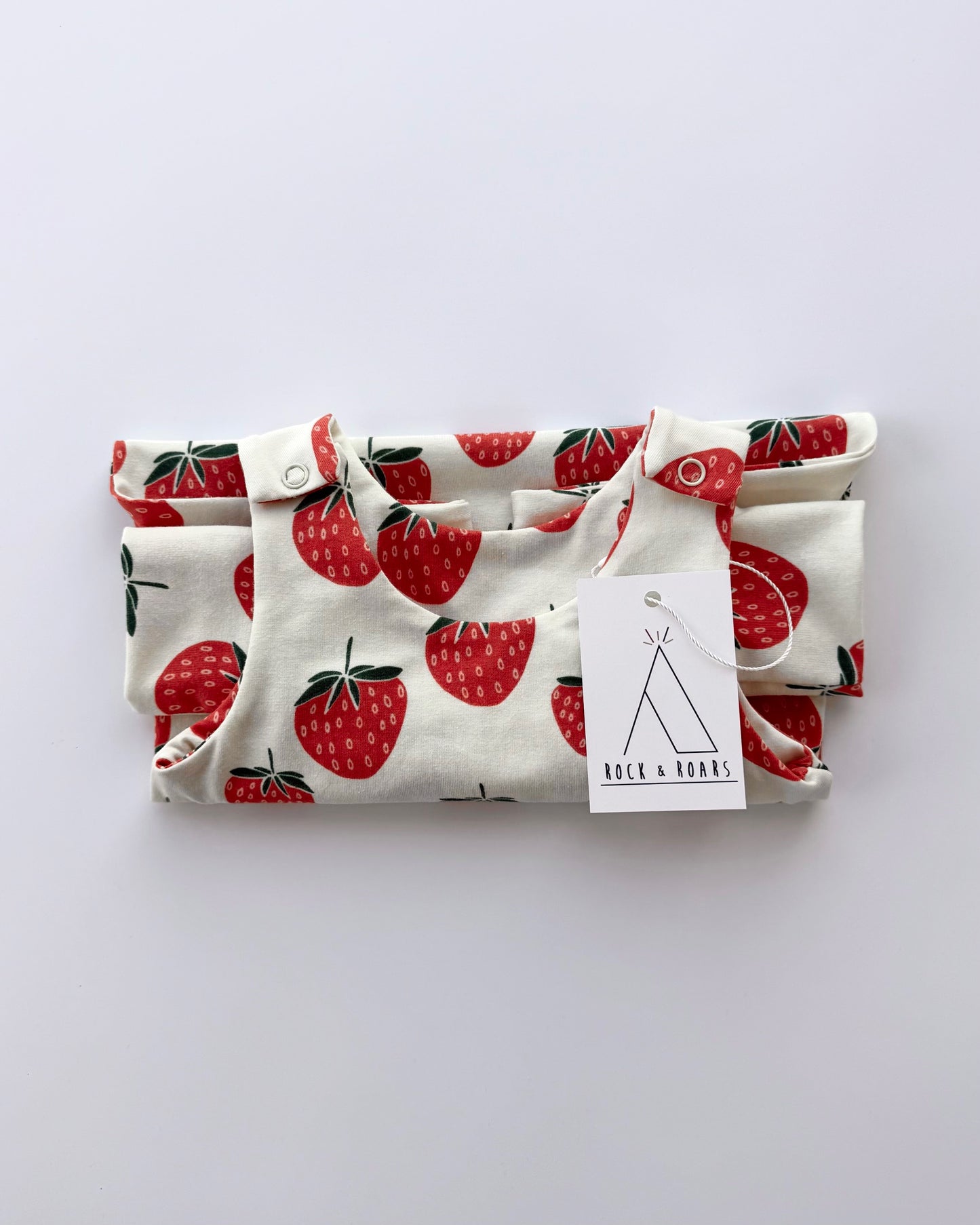 Strawberry Full-Length Harem Romper