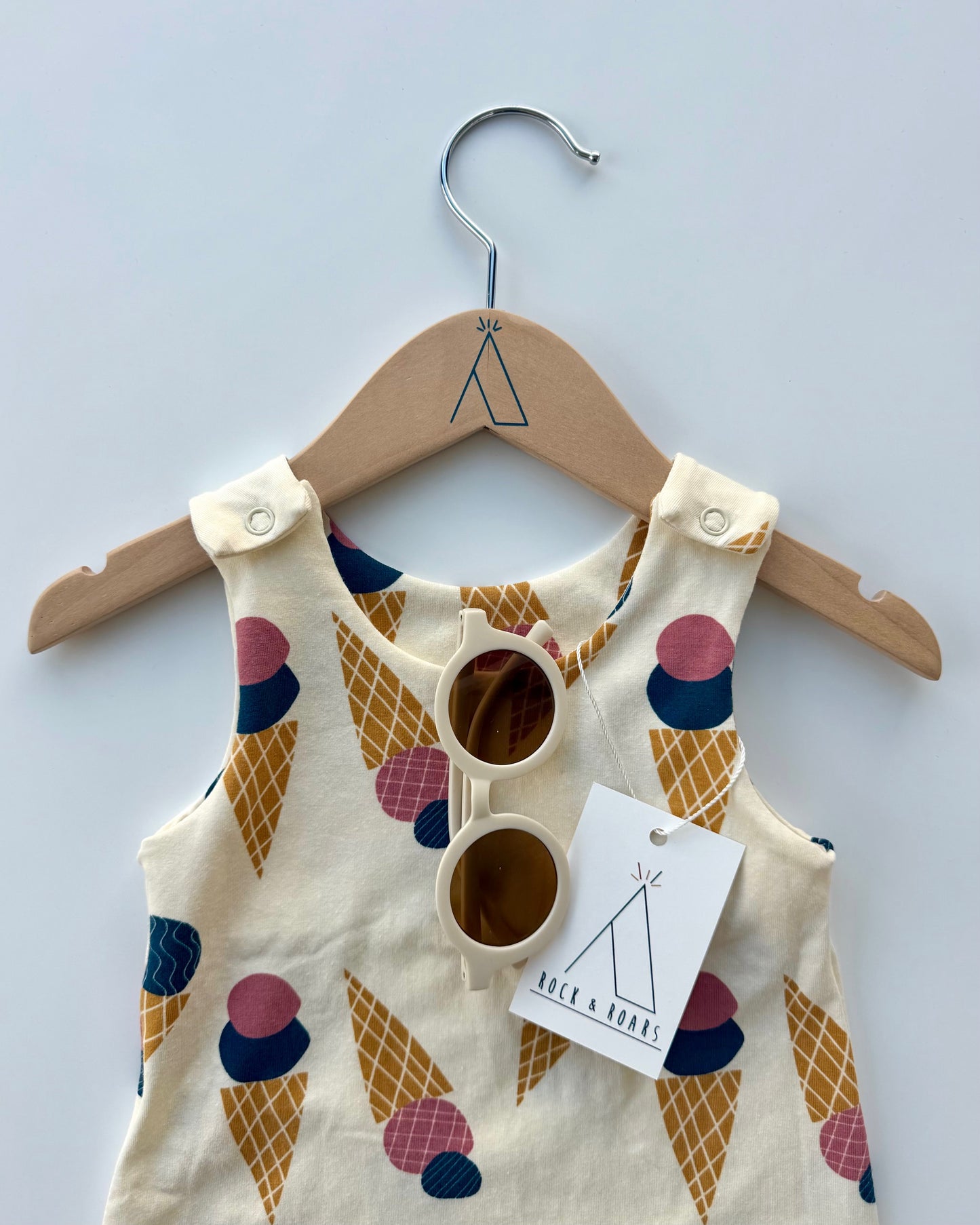 Ice Cream Full-Length Harem Romper