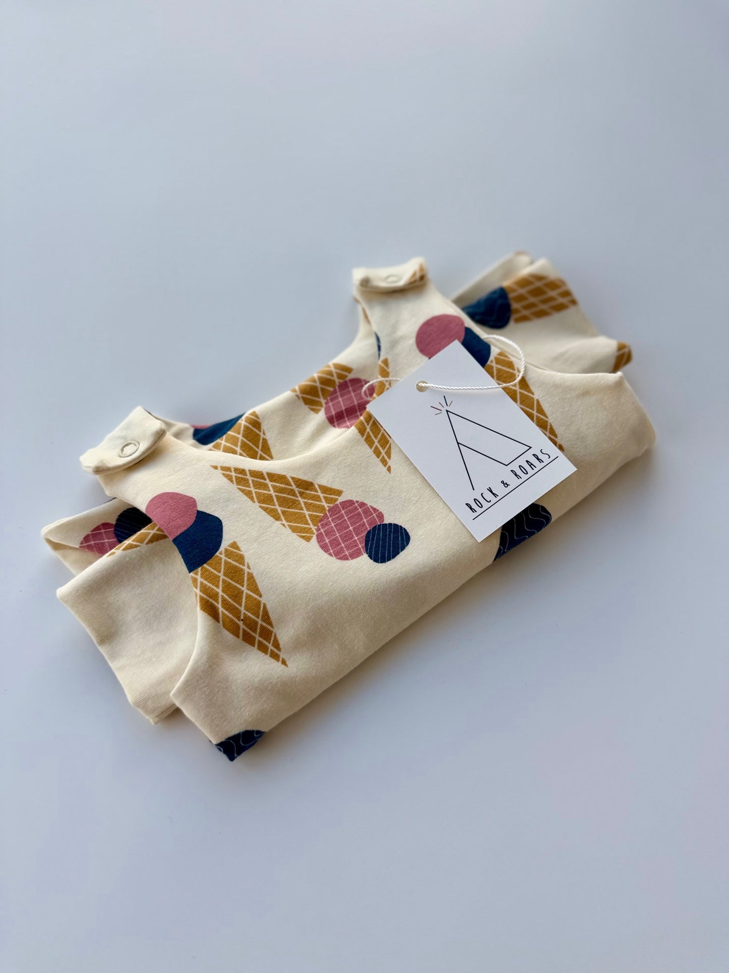 Ice Cream Full-Length Harem Romper