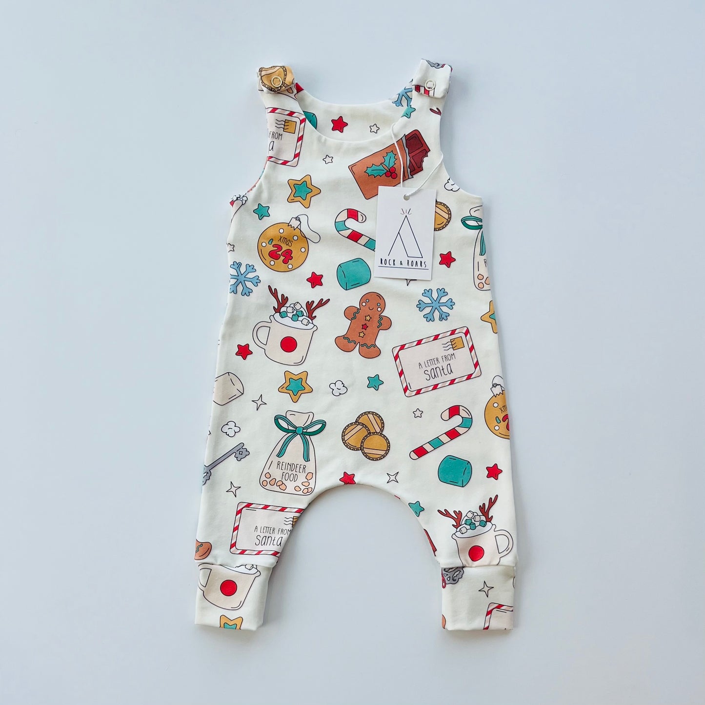 Pre-Made, Night Before Christmas Romper