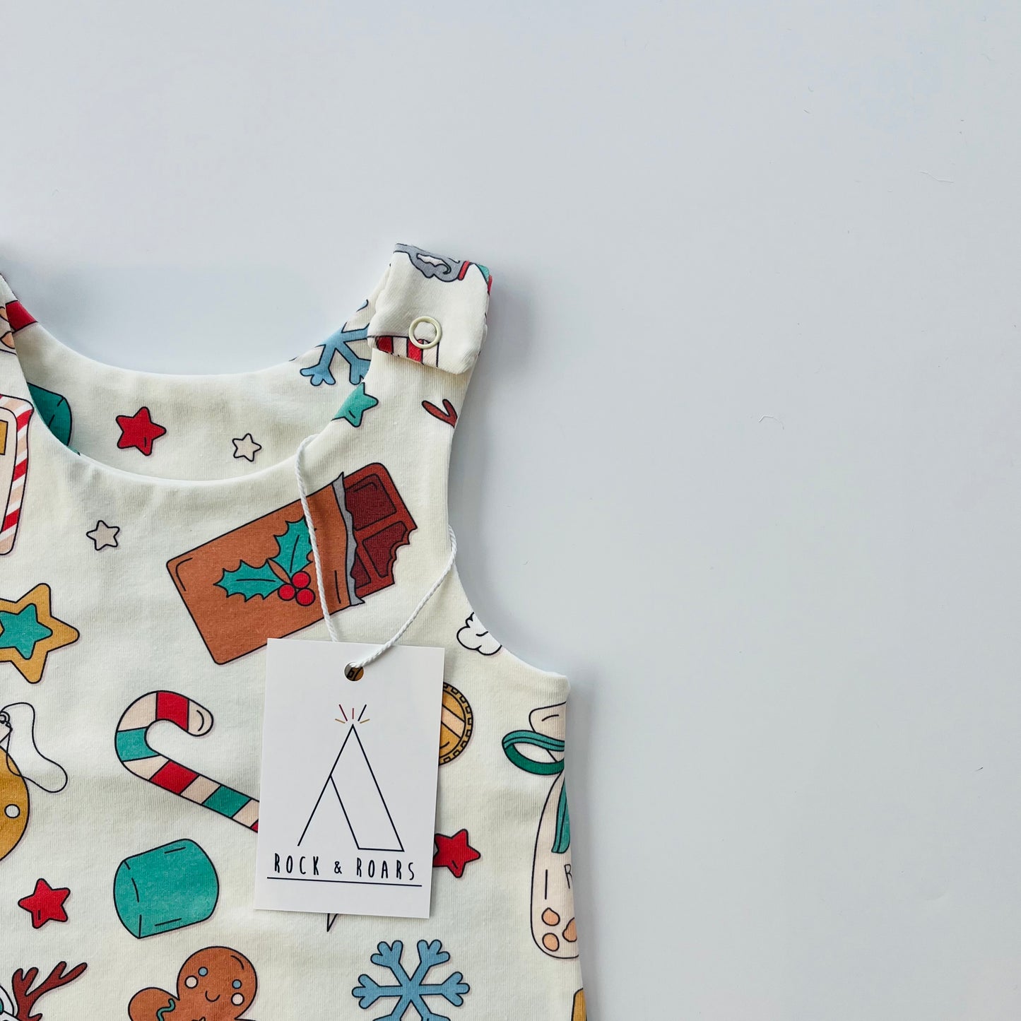 Pre-Made, Night Before Christmas Romper