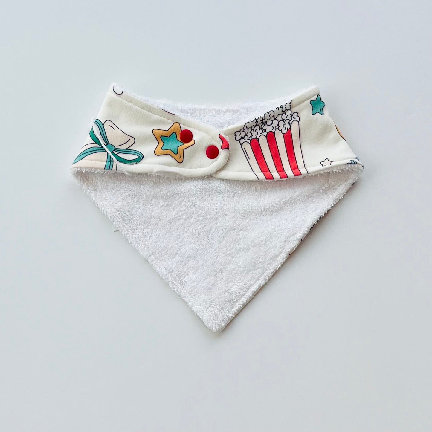 Pre-Made, Night Before Christmas Bandana Bib