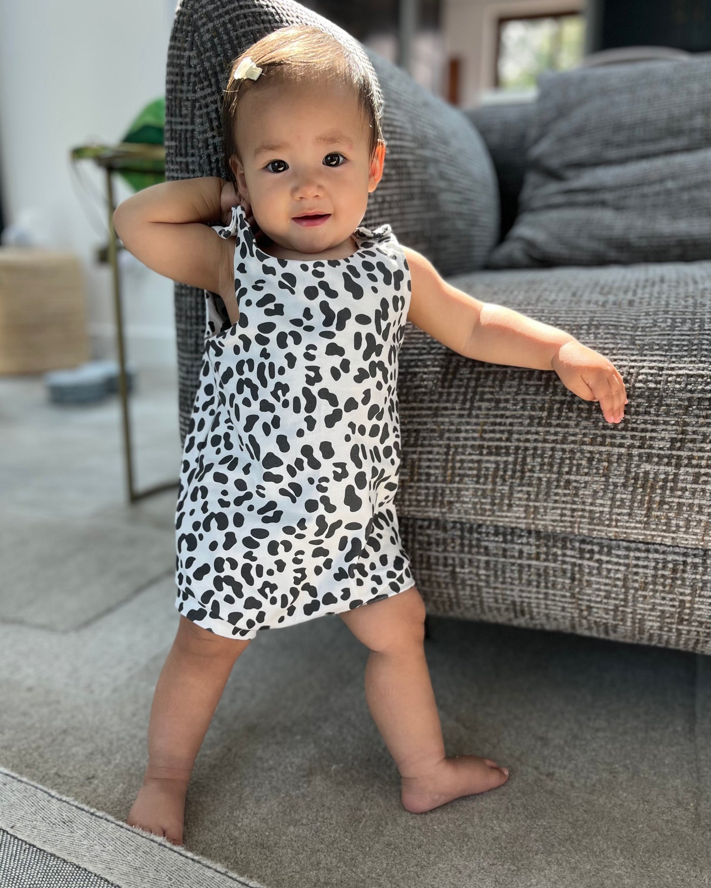 Dalmatian Short Romper