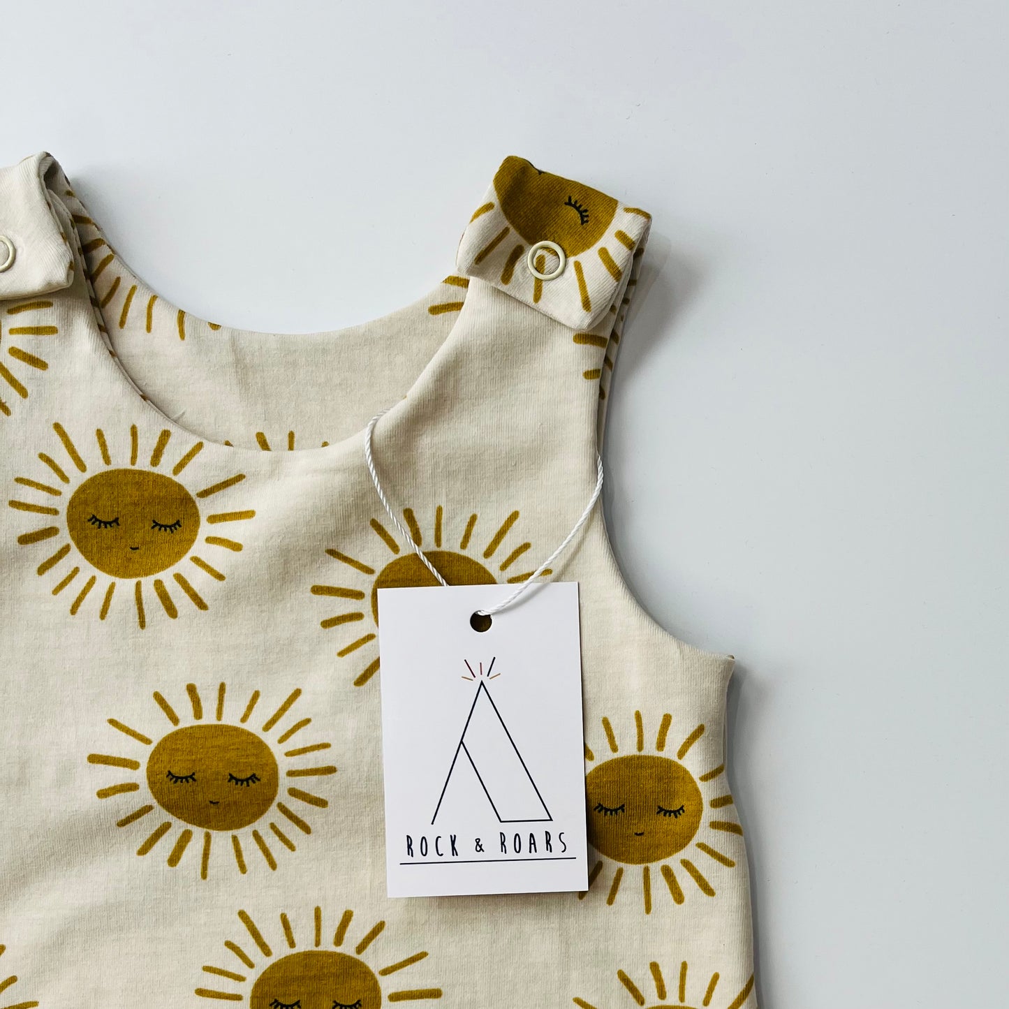Here Comes the Sun Full-Length Harem Romper