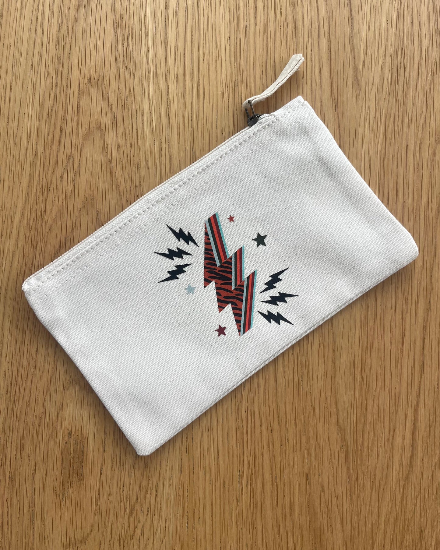 Lightning Bolt Zip Pouch