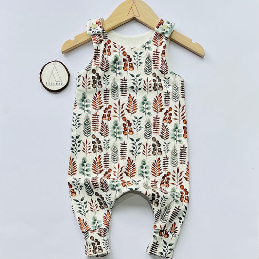 Falling Leaves Full-Length Harem Romper