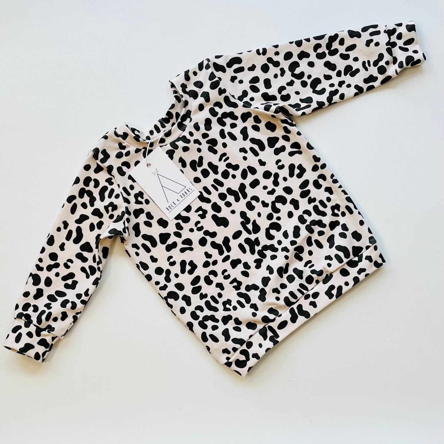 Dalmatian Spots Long-Sleeved Top