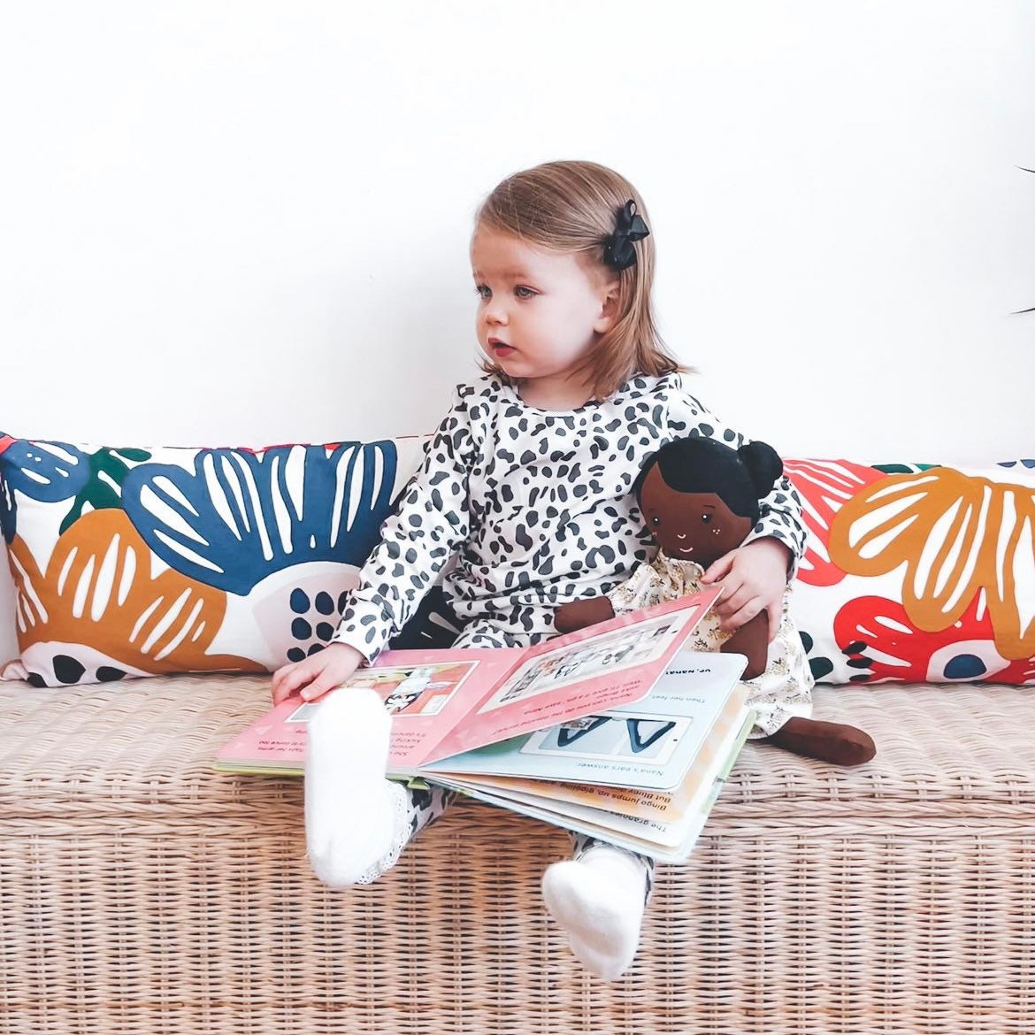 Dalmatian Spots Long-Sleeved Top