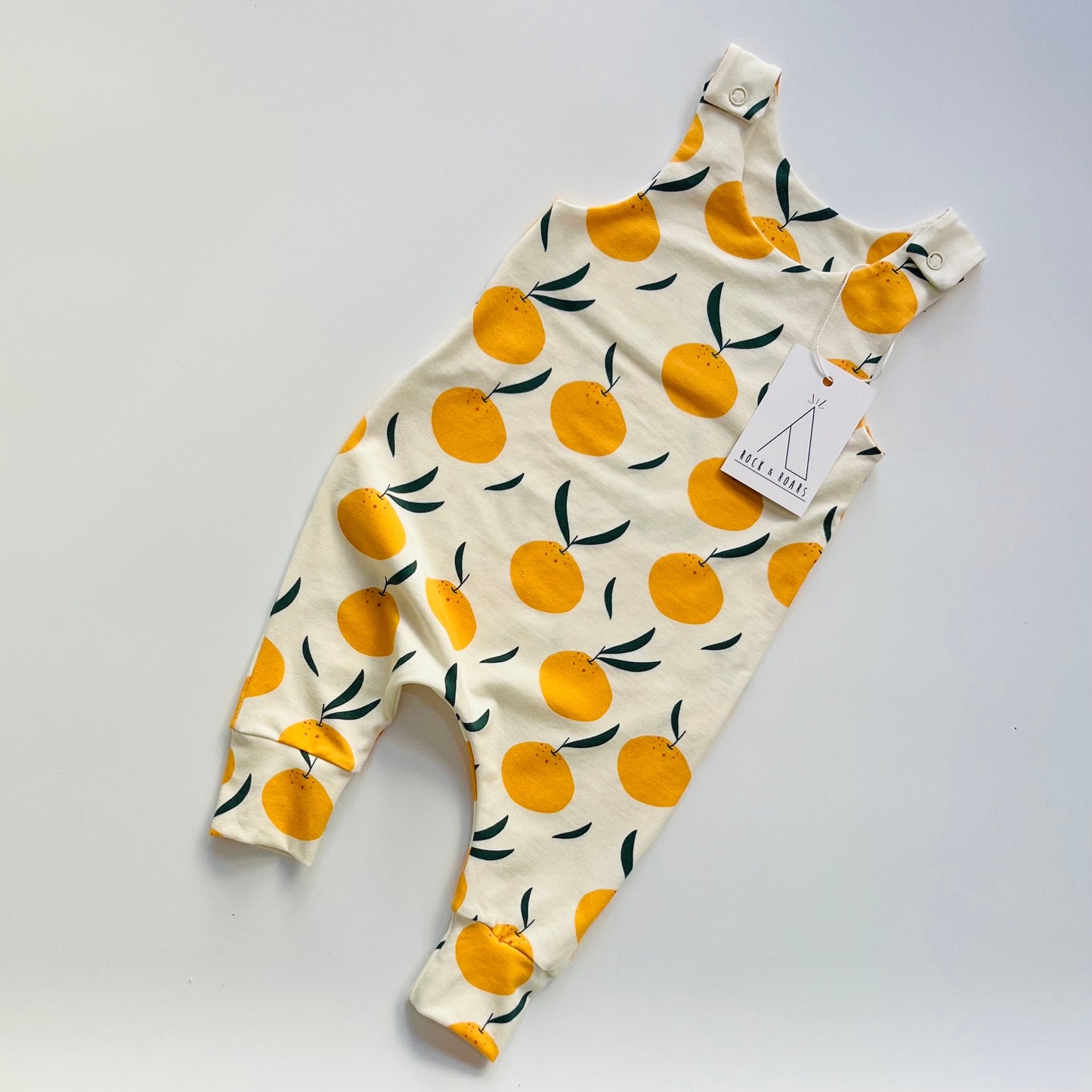 Oranges Full-Length Harem Romper