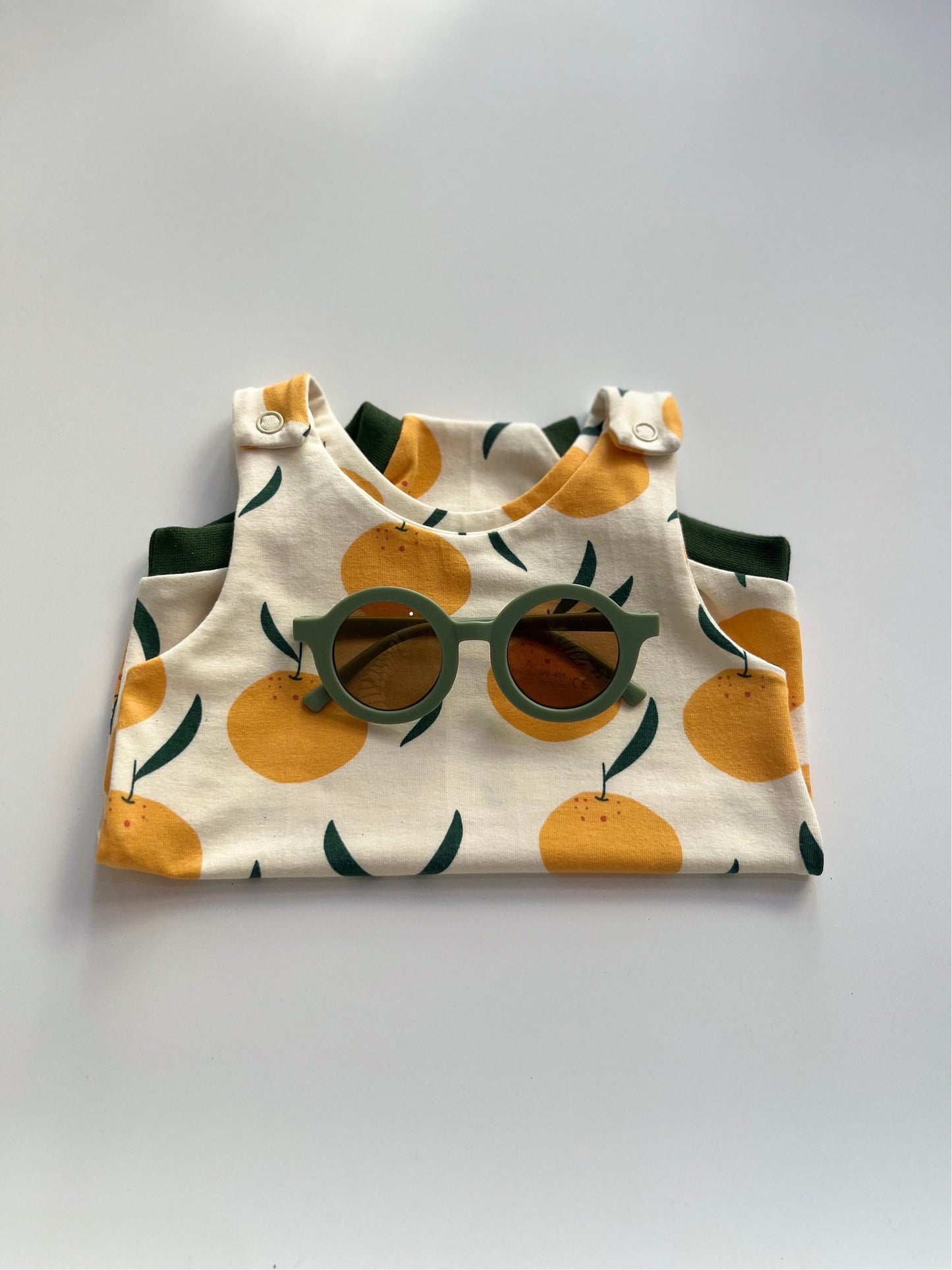 Oranges Short Harem Romper