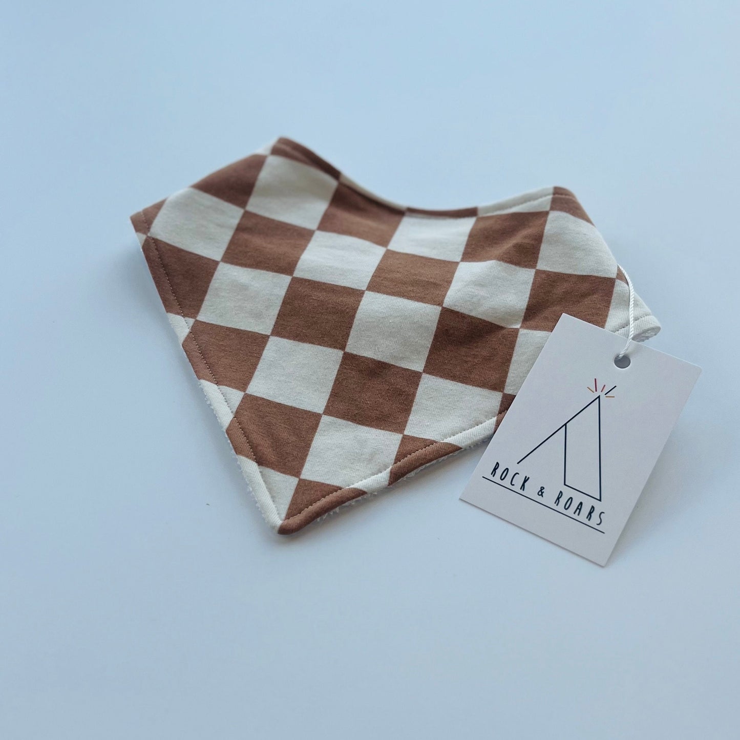 Checkerboard Bandana Dribble Bib