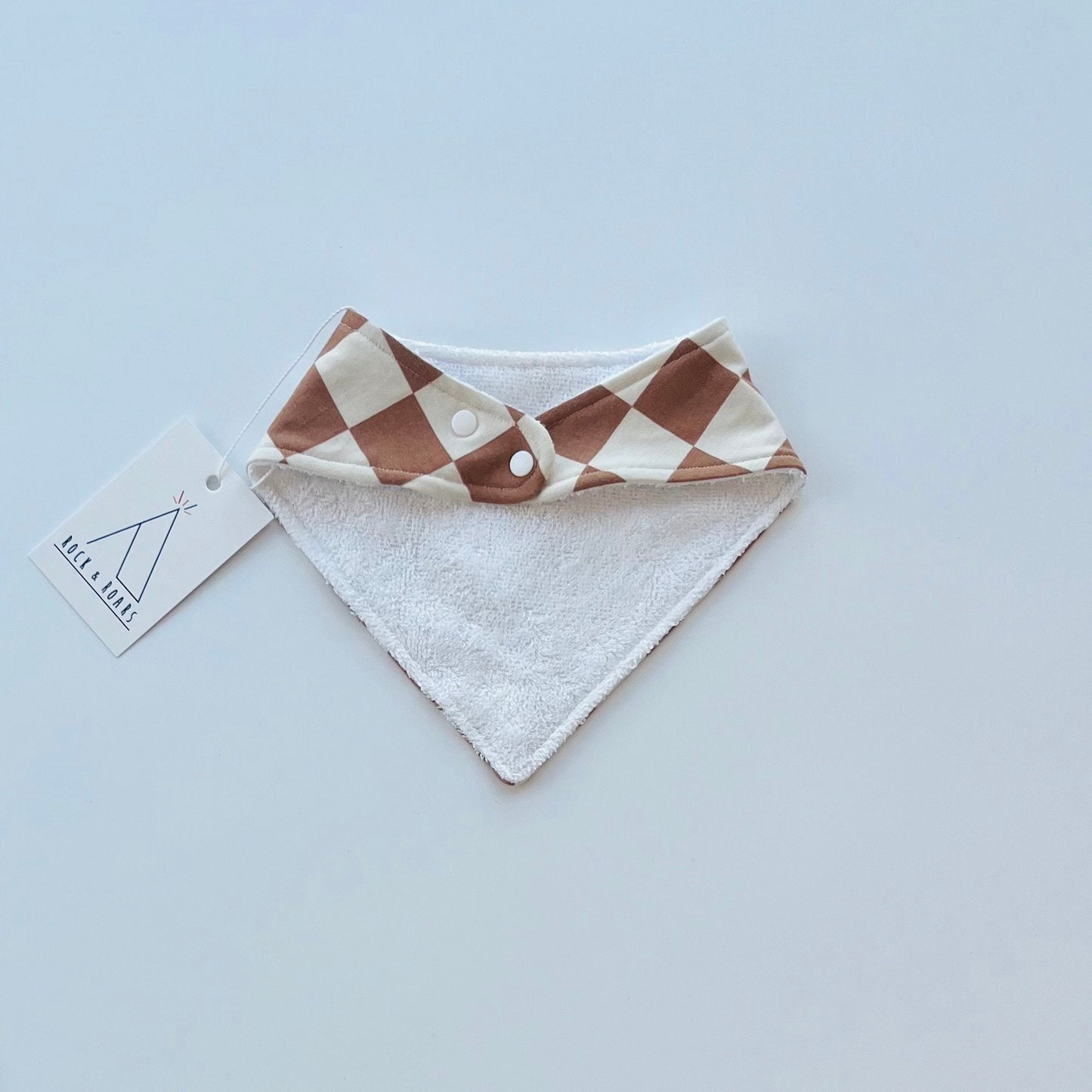 Checkerboard Bandana Dribble Bib