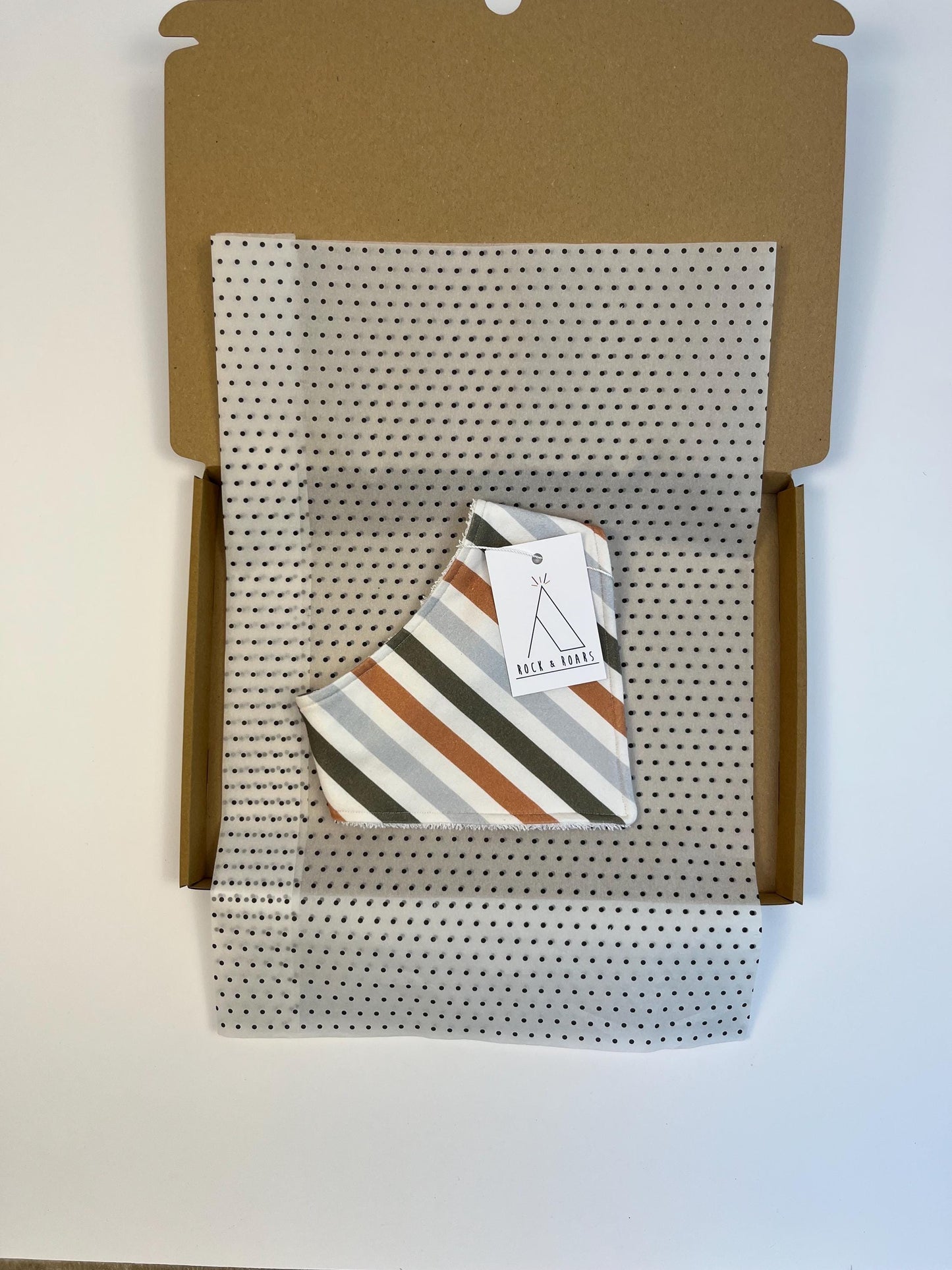 Stripes Bandana Dribble Bib