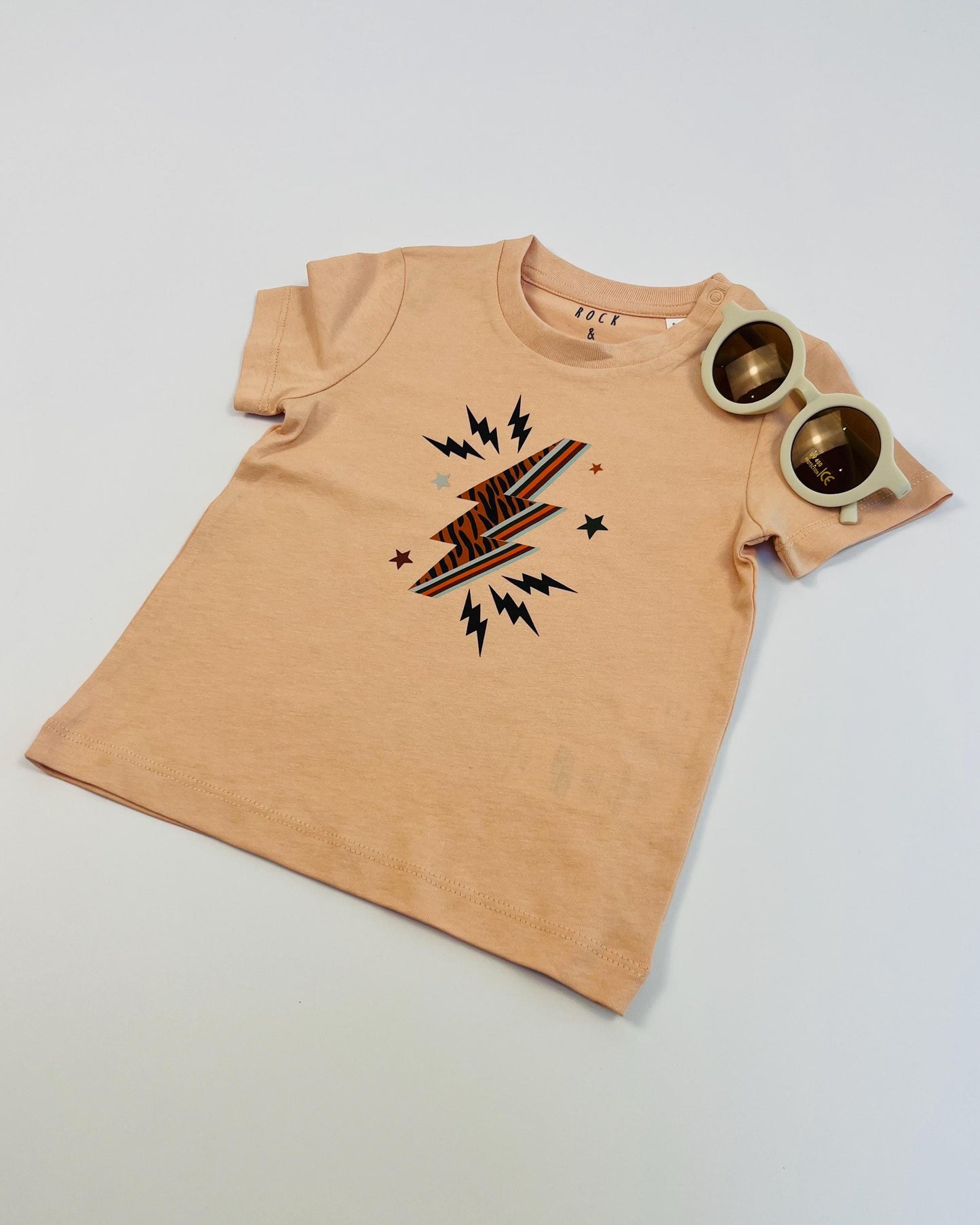 Lightning Bolt Printed T-Shirt